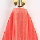 Ribbed Cotton Absorbent Bath Towel Set of 4 - Bath Towel by Superior Brand