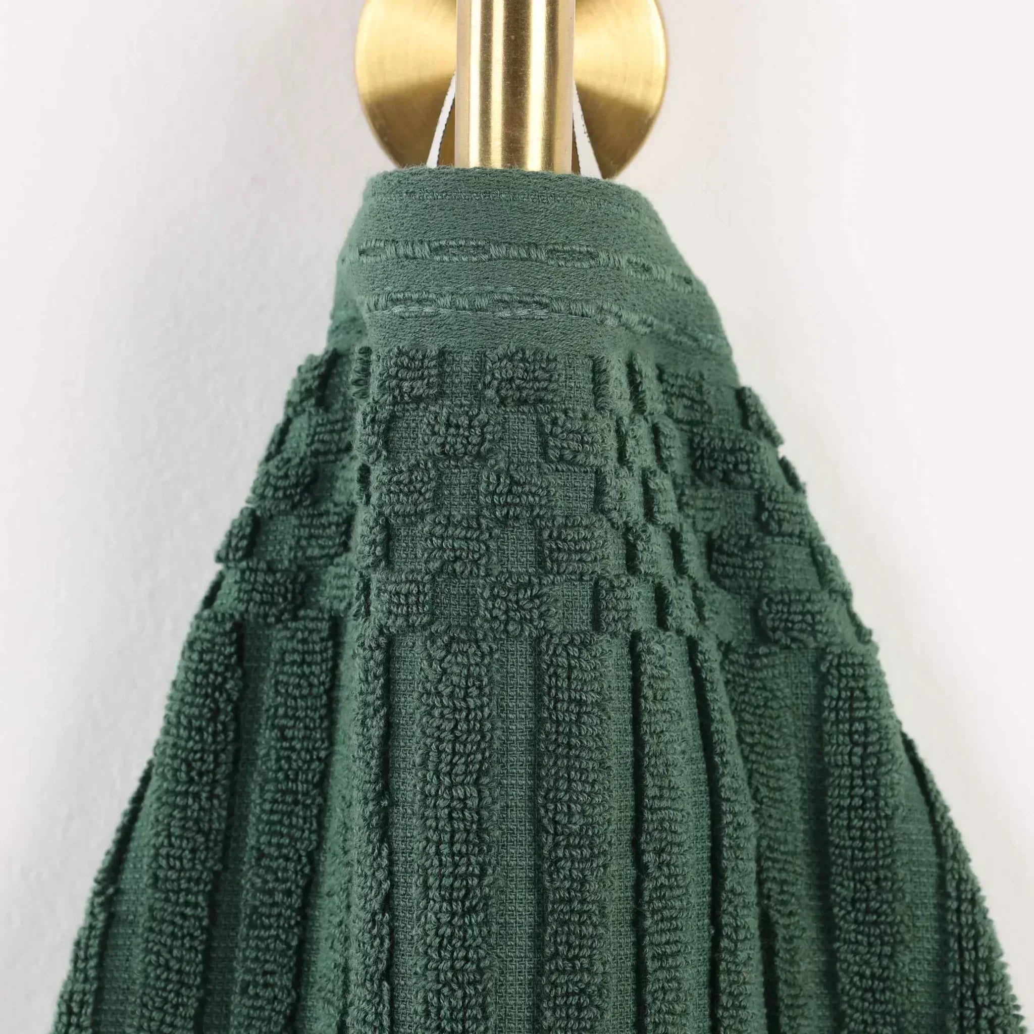 Ribbed Cotton Absorbent Bath Towel Set of 4 - Bath Towel by Superior Brand