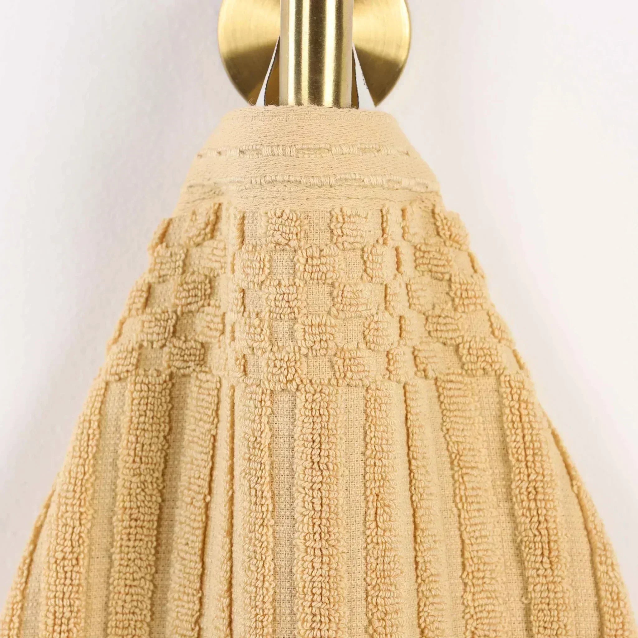 Ribbed Cotton Absorbent Bath Towel Set of 4 - Bath Towel by Superior Brand