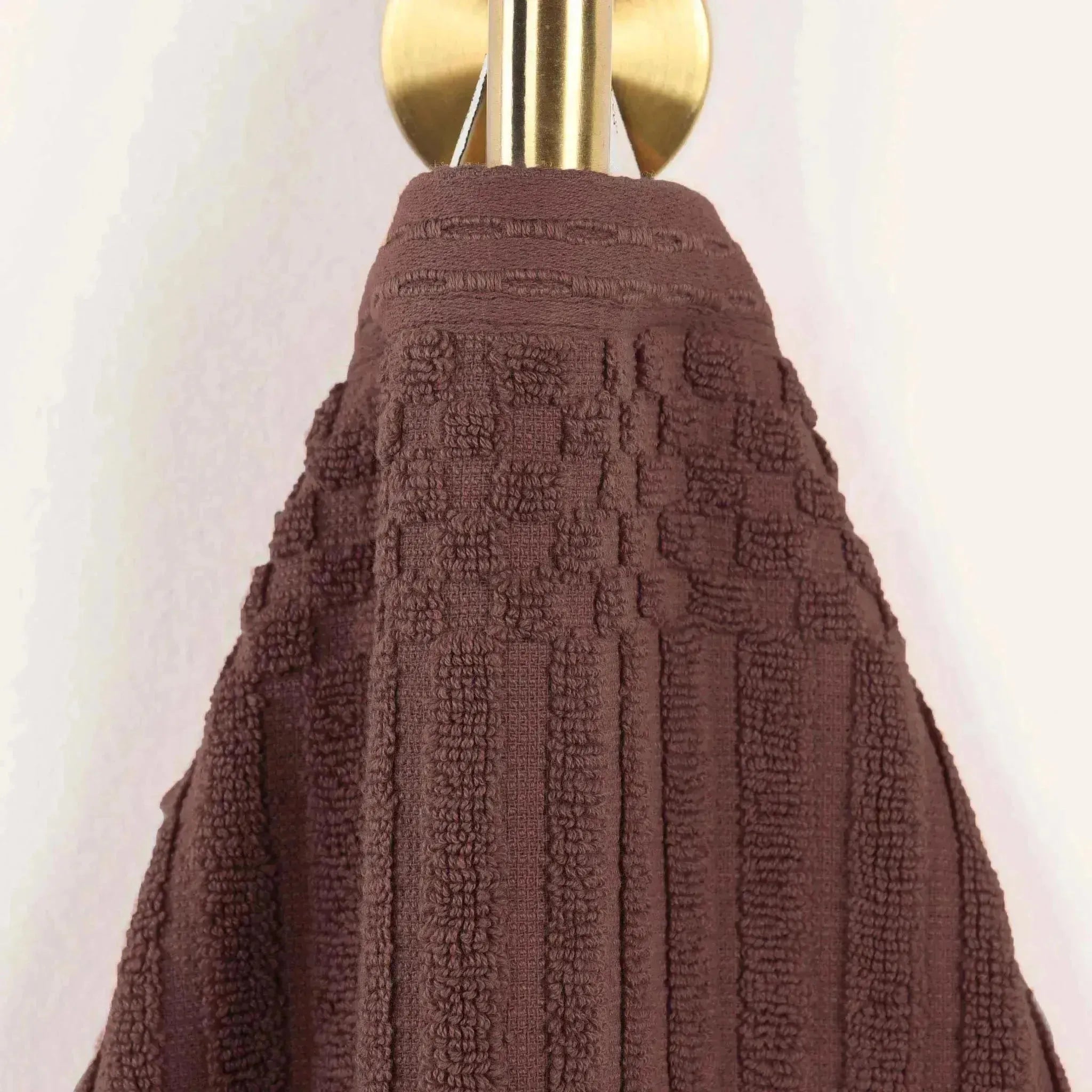 Soho Ribbed Cotton Absorbent Bath Towel Set of 4 - Bath Towel by Superior Brand