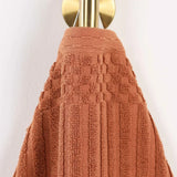 Ribbed Cotton Absorbent Bath Towel Set of 4 - Bath Towel by Superior Brand