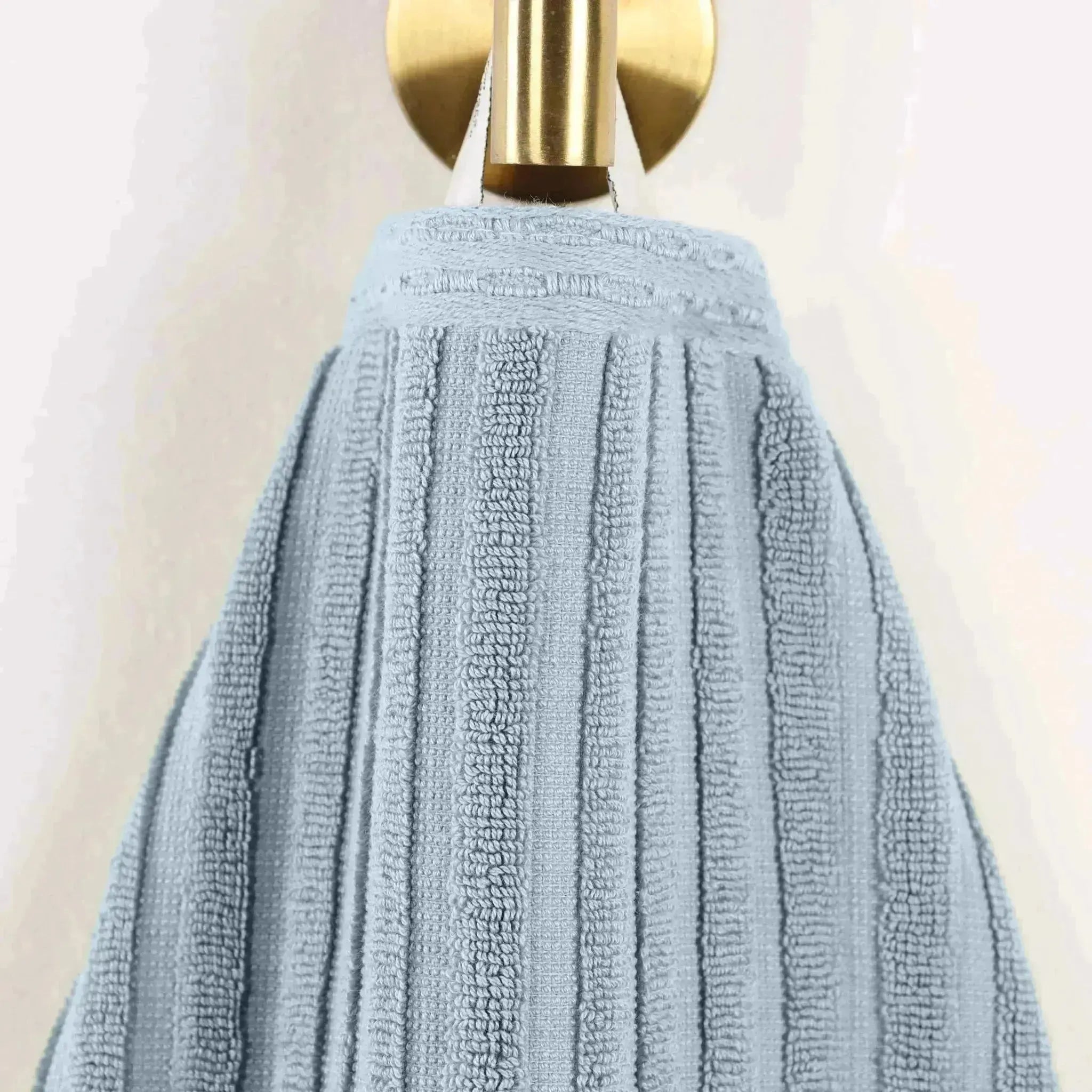 Soho Ribbed Cotton Absorbent Bath Towel Set of 4 - Bath Towel by Superior Brand