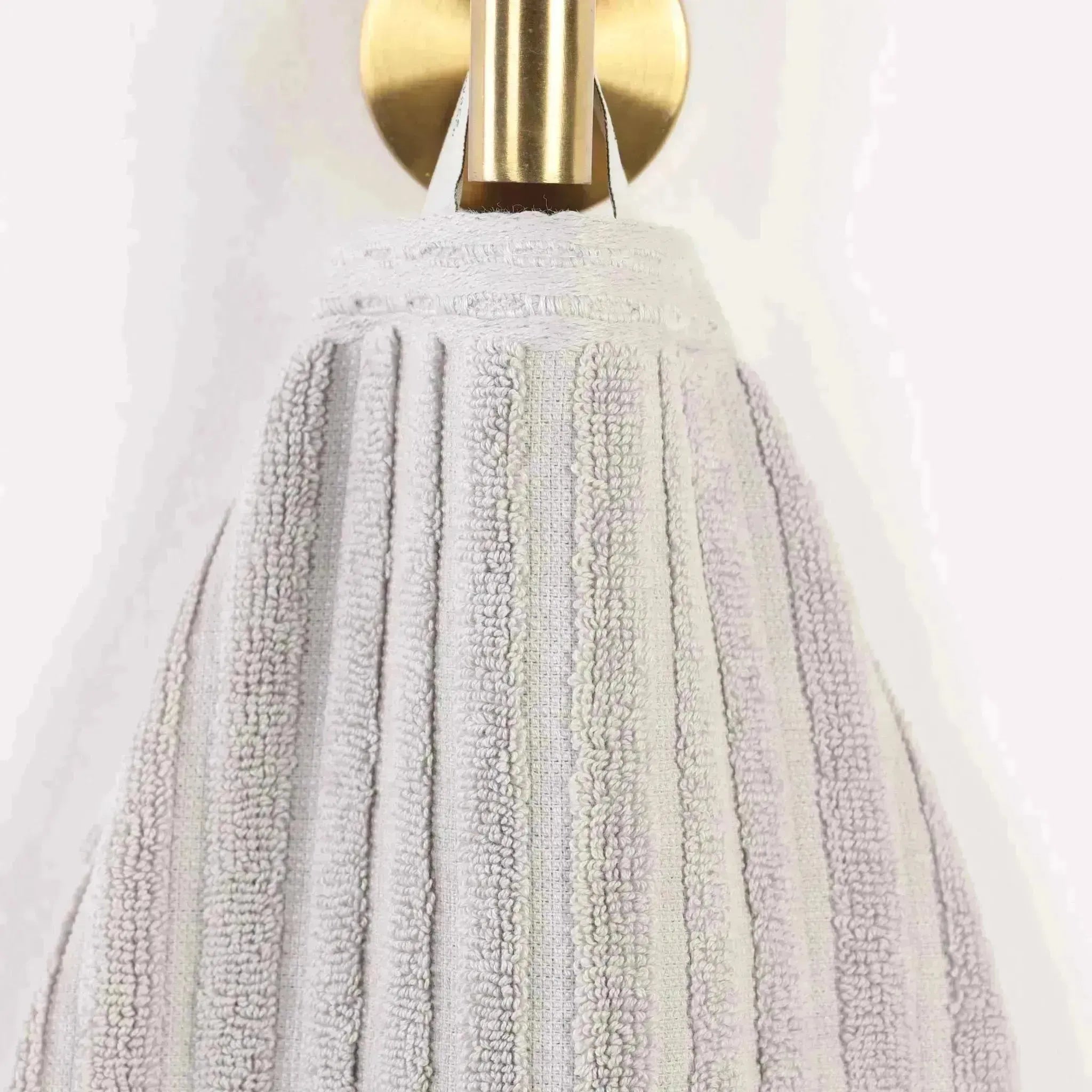 Soho Ribbed Cotton Absorbent Bath Towel Set of 4 - Bath Towel by Superior Brand