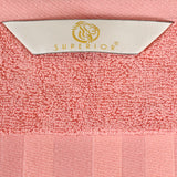 Larissa Cotton Geometric Border 3 Piece Assorted Towel Set - Towel Set by Superior Brand