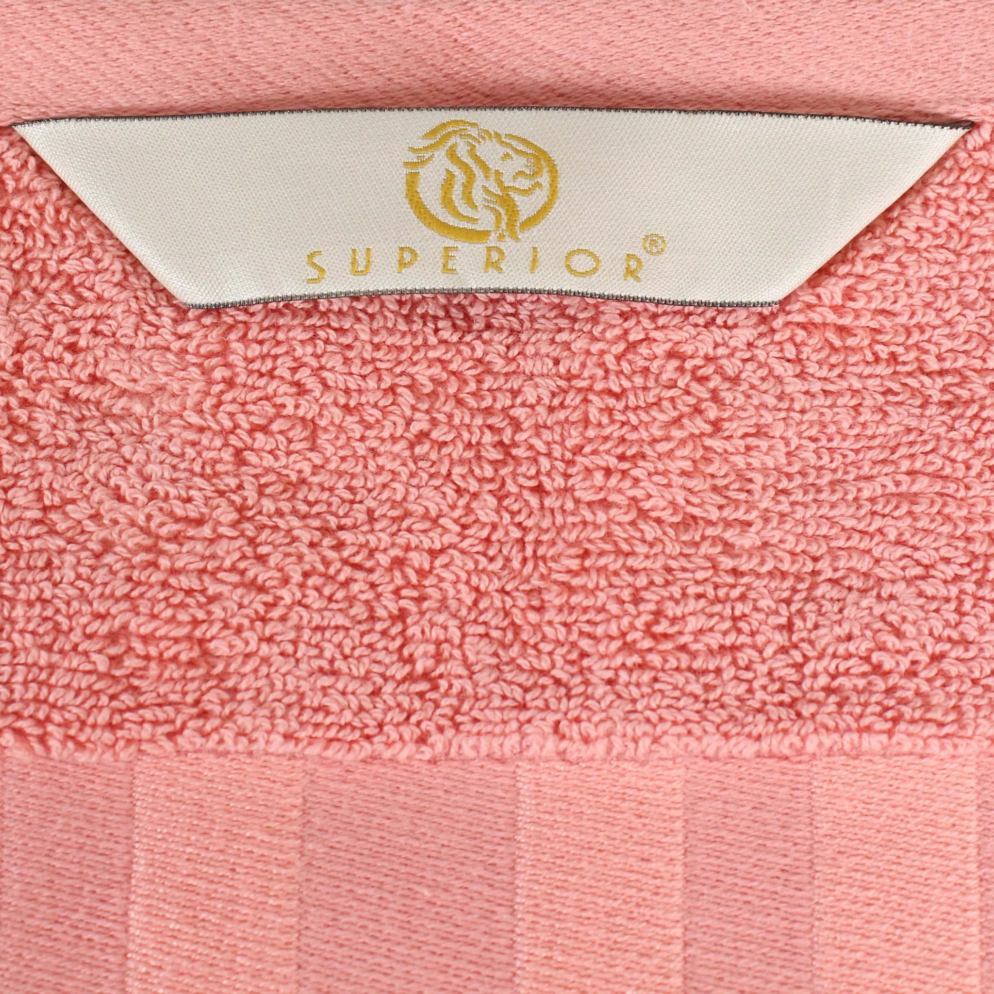 Larissa Cotton Geometric Border 3 Piece Assorted Towel Set - Towel Set by Superior Brand