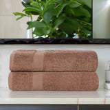 Cotton Eco-Friendly Bathroom Essentials 2 Piece Bath Sheet Set - Bath Sheets by Superior Brand