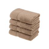 Madison Egyptian Cotton Plush Hand Towel Set 4-Piece - Egyptian Cotton Hand Towel by Superior Brand