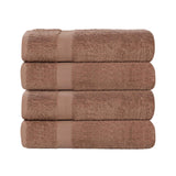 Cotton Highly Absorbent Eco-Friendly Quick Dry Bath Towel Set of 4 - Bath Towel by Superior Brand