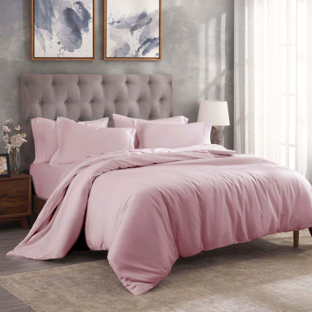 300 Thread Count Egyptian Cotton Solid Duvet Cover - Egyptian Cotton Duvet Cover Set by Superior Brand
