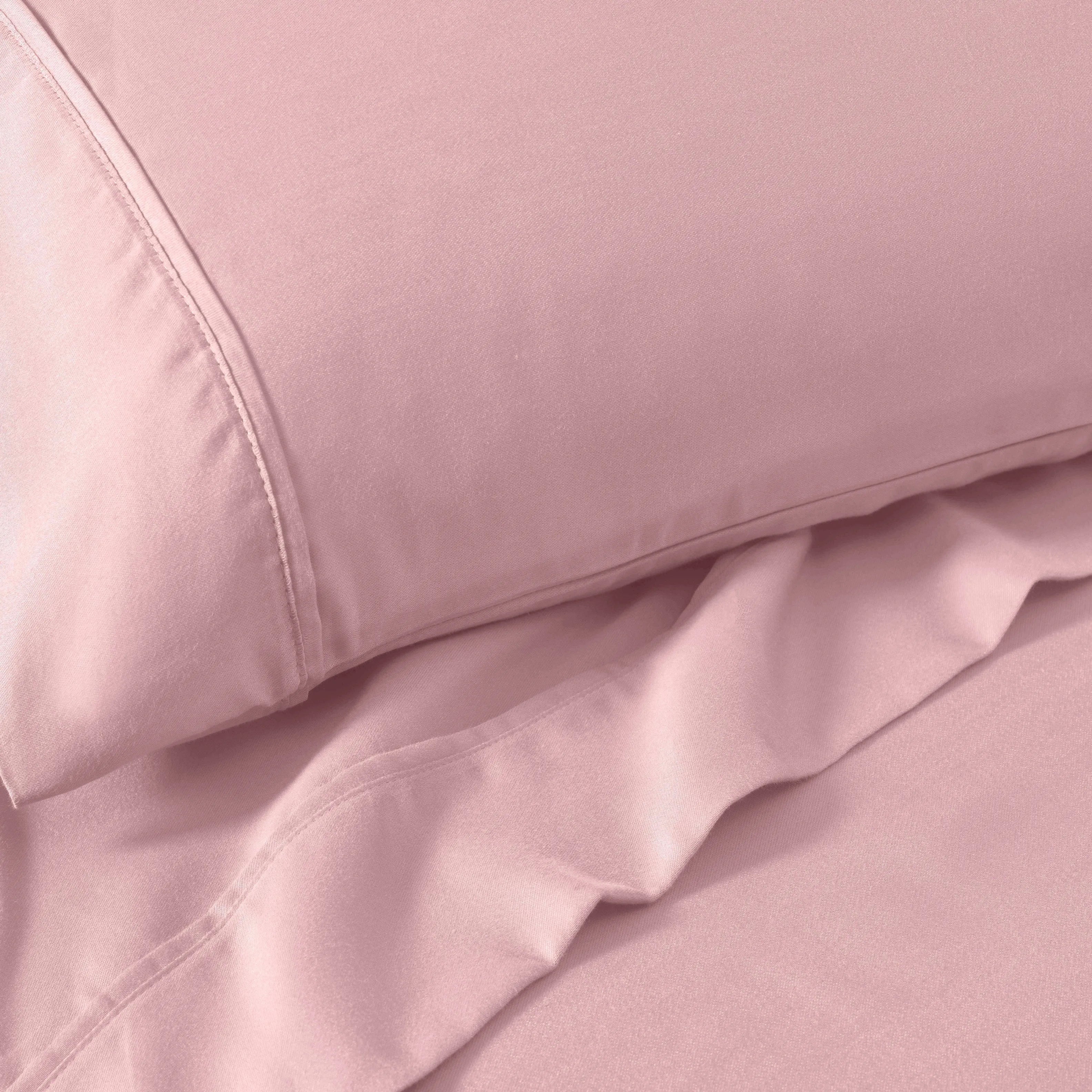 1200 Thread Count Cotton Rich Bed Sheet Set Solid Deep Pocket - Sheet Set by Superior Brand