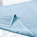 Egyptian Cotton Greek Key Infinity Border Bath Mat Set of 2 - Bath Mats by Superior Brand