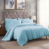 300 Thread Count Egyptian Cotton Solid Duvet Cover - Egyptian Cotton Duvet Cover Set by Superior Brand