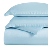 300 Thread Count Egyptian Cotton Solid Duvet Cover - Egyptian Cotton Duvet Cover Set by Superior Brand