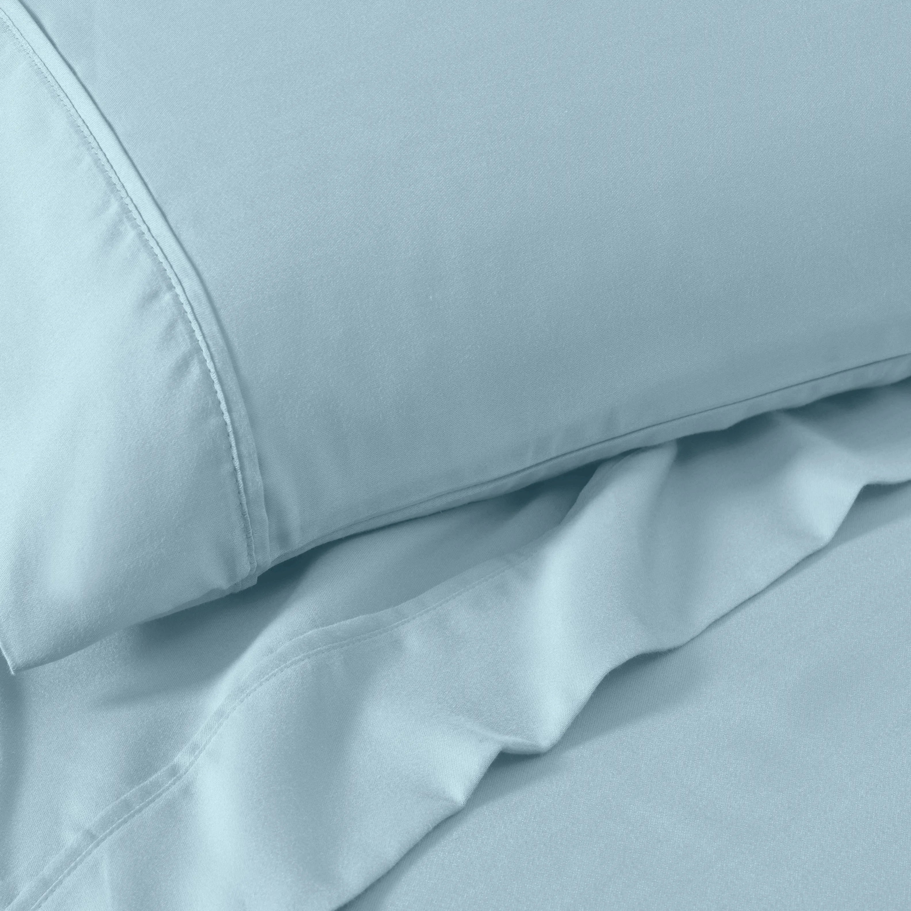 1200 Thread Count Cotton Rich Bed Sheet Set Solid Deep Pocket - Sheet Set by Superior Brand