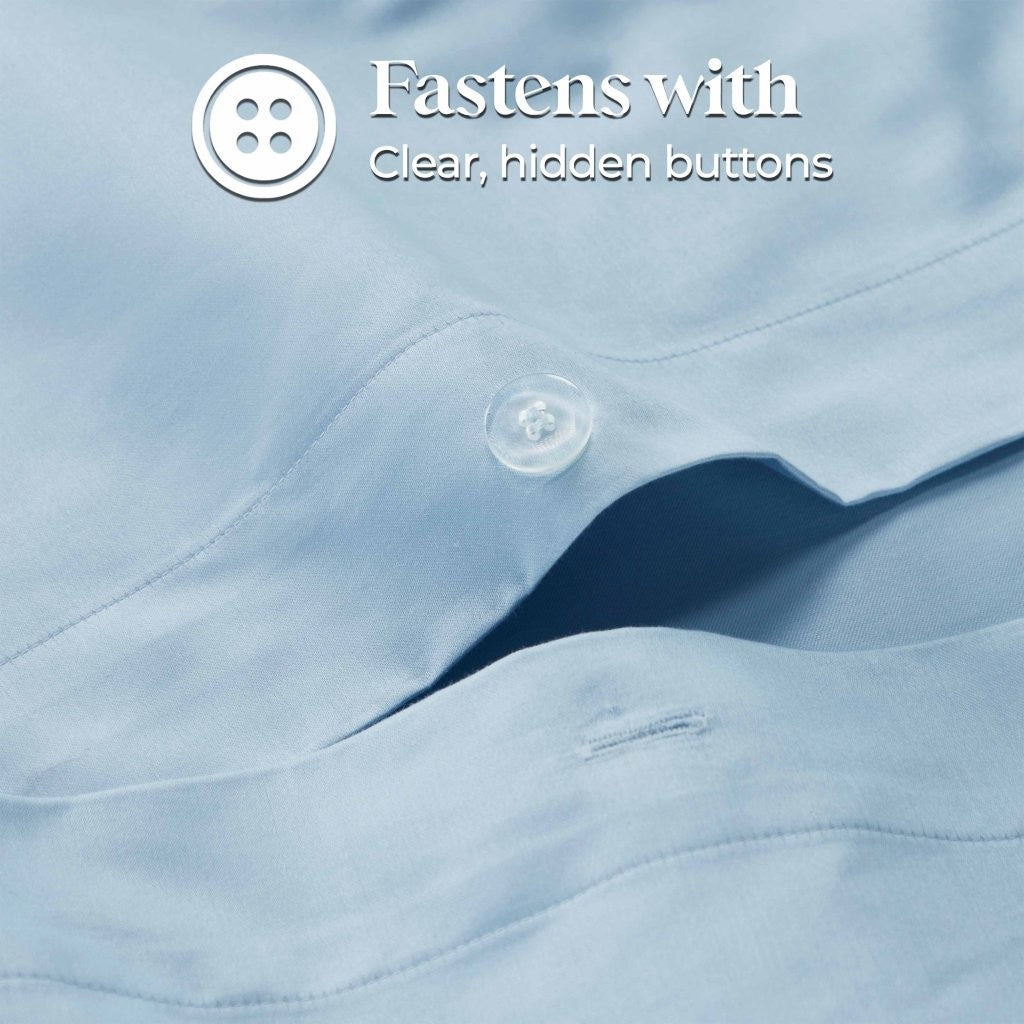 1200 Thread Count Egyptian Cotton Solid Duvet Cover - Egyptian Cotton Duvet Cover Set by Superior Brand