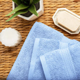 Egyptian Cotton Madison Plush Towel Set 3 Piece - Egyptian Cotton Towel Set by Superior Brand