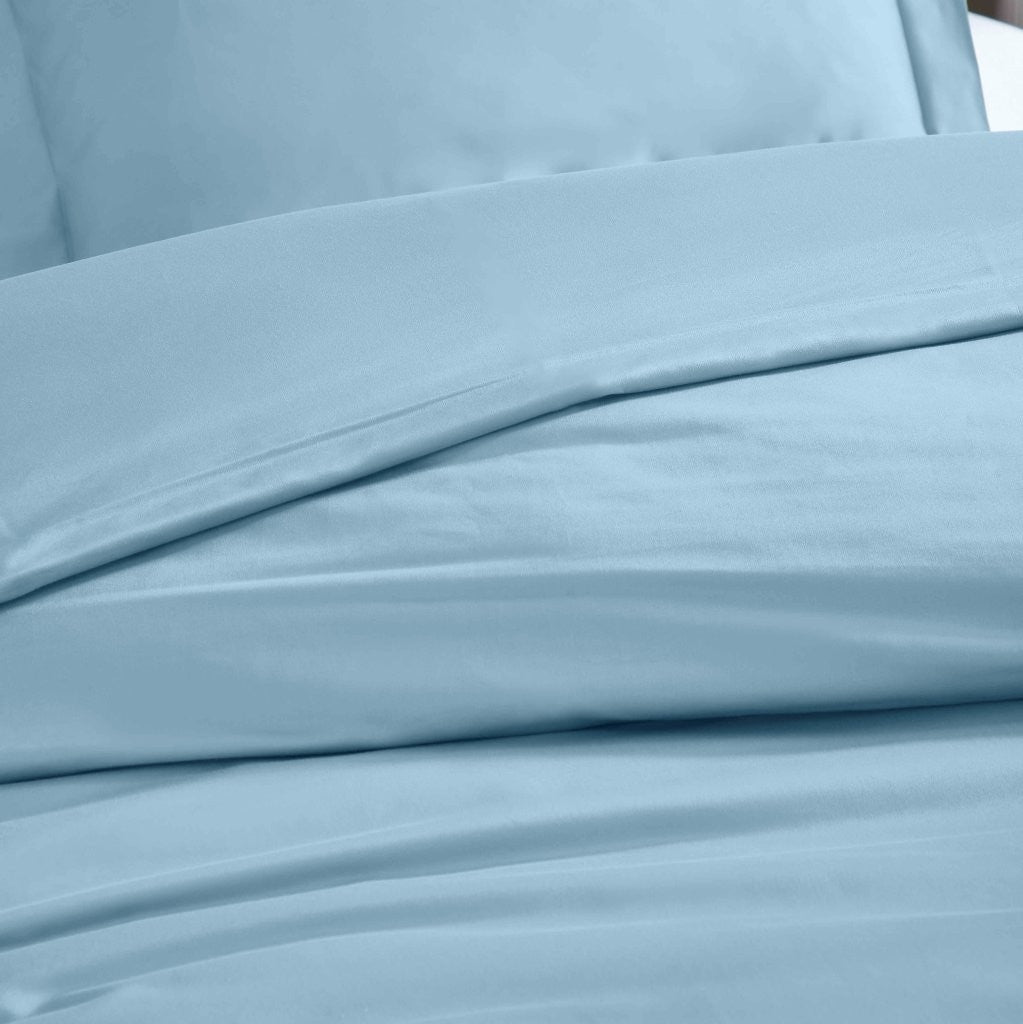 1200 Thread Count Egyptian Cotton Solid Duvet Cover - Egyptian Cotton Duvet Cover Set by Superior Brand