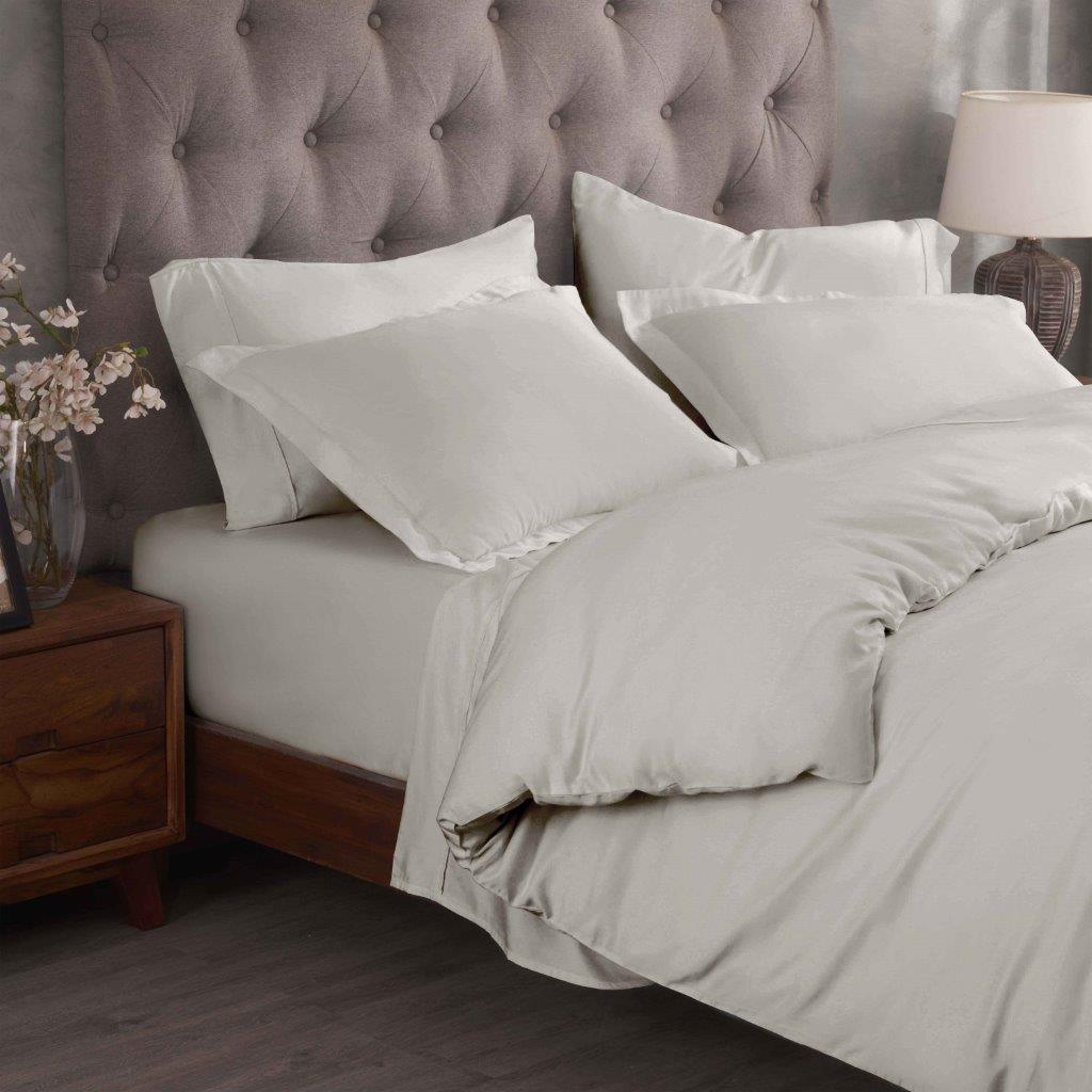 300 Thread Count Egyptian Cotton Solid Duvet Cover - Egyptian Cotton Duvet Cover Set by Superior Brand