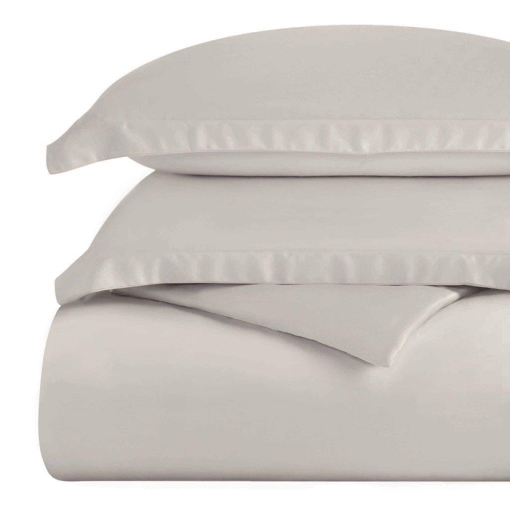 300 Thread Count Egyptian Cotton Solid Duvet Cover - Egyptian Cotton Duvet Cover Set by Superior Brand