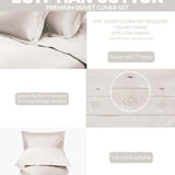 300 Thread Count Egyptian Cotton Solid Duvet Cover - Egyptian Cotton Duvet Cover Set by Superior Brand