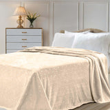 Fleece Plush Medium Weight Fluffy Soft Decorative Polka Dot Blanket - Blanket by Superior Brand