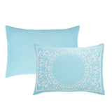 Lightweight Cotton Bedspread Set 3-Piece Lyron Floral Scroll Jacquard - Bedspread by Superior Brand