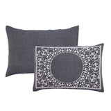 Lightweight Cotton Bedspread Set 3-Piece Lyron Floral Scroll Jacquard - Bedspread by Superior Brand