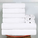 Marble Cotton Textured Towel Set 10-Piece - Towel Set by Superior Brand