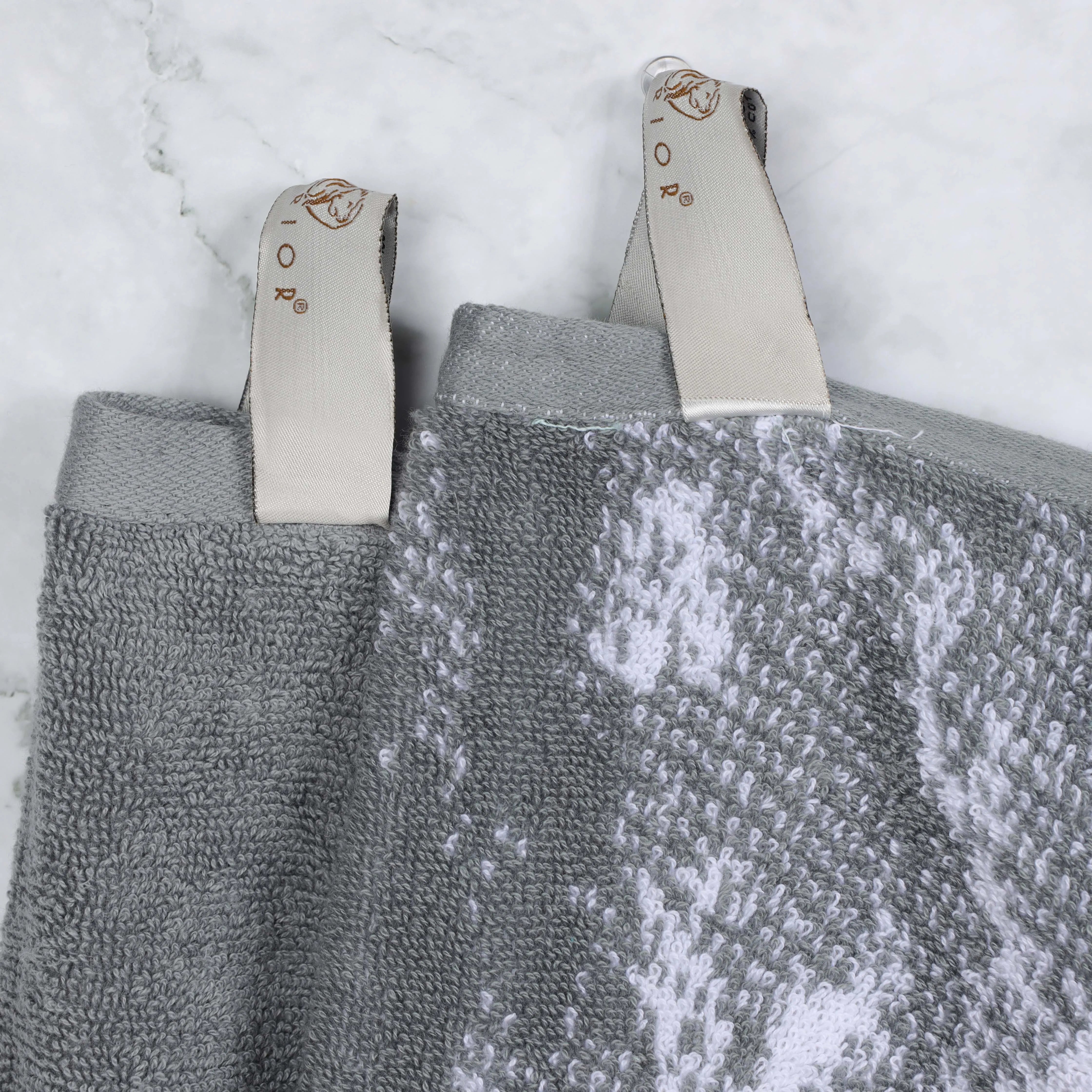 Marble Cotton Textured Towel Set 10-Piece - Towel Set by Superior Brand