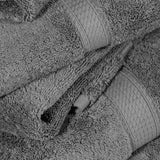 Madison Egyptian Cotton Plush Heavyweight 6 Piece Towel Set - Egyptian Cotton Towel Set by Superior Brand