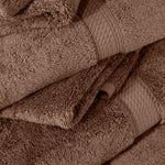 Madison Egyptian Cotton Plush Heavyweight 6 Piece Towel Set - Egyptian Cotton Towel Set by Superior Brand