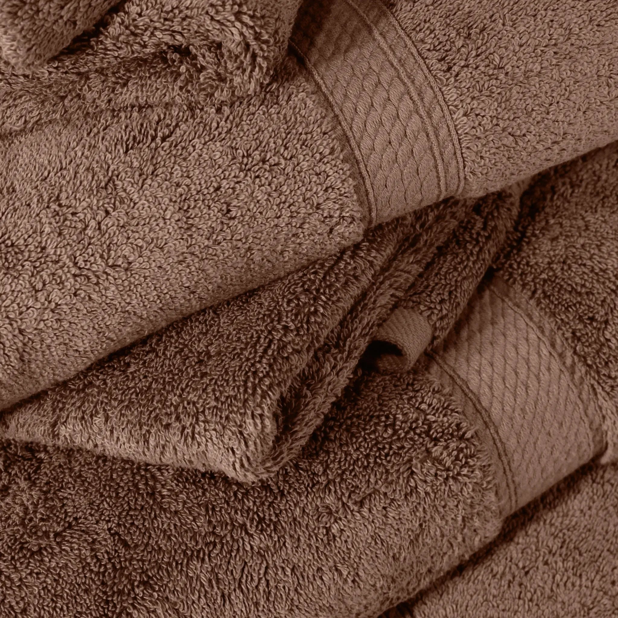 Madison Egyptian Cotton Plush Heavyweight 6 Piece Towel Set - Egyptian Cotton Towel Set by Superior Brand