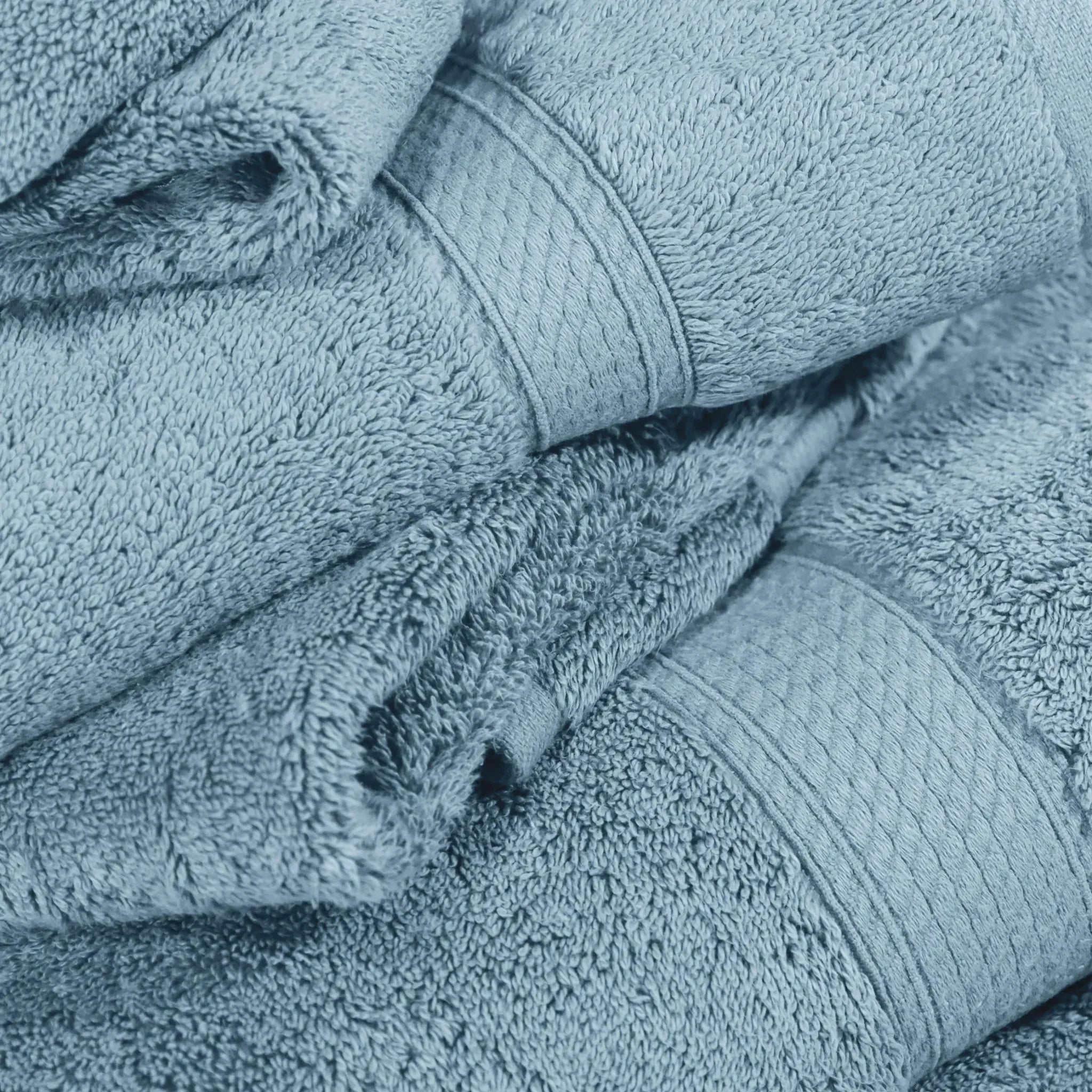 Madison Egyptian Cotton Plush Heavyweight 6 Piece Towel Set - Egyptian Cotton Towel Set by Superior Brand