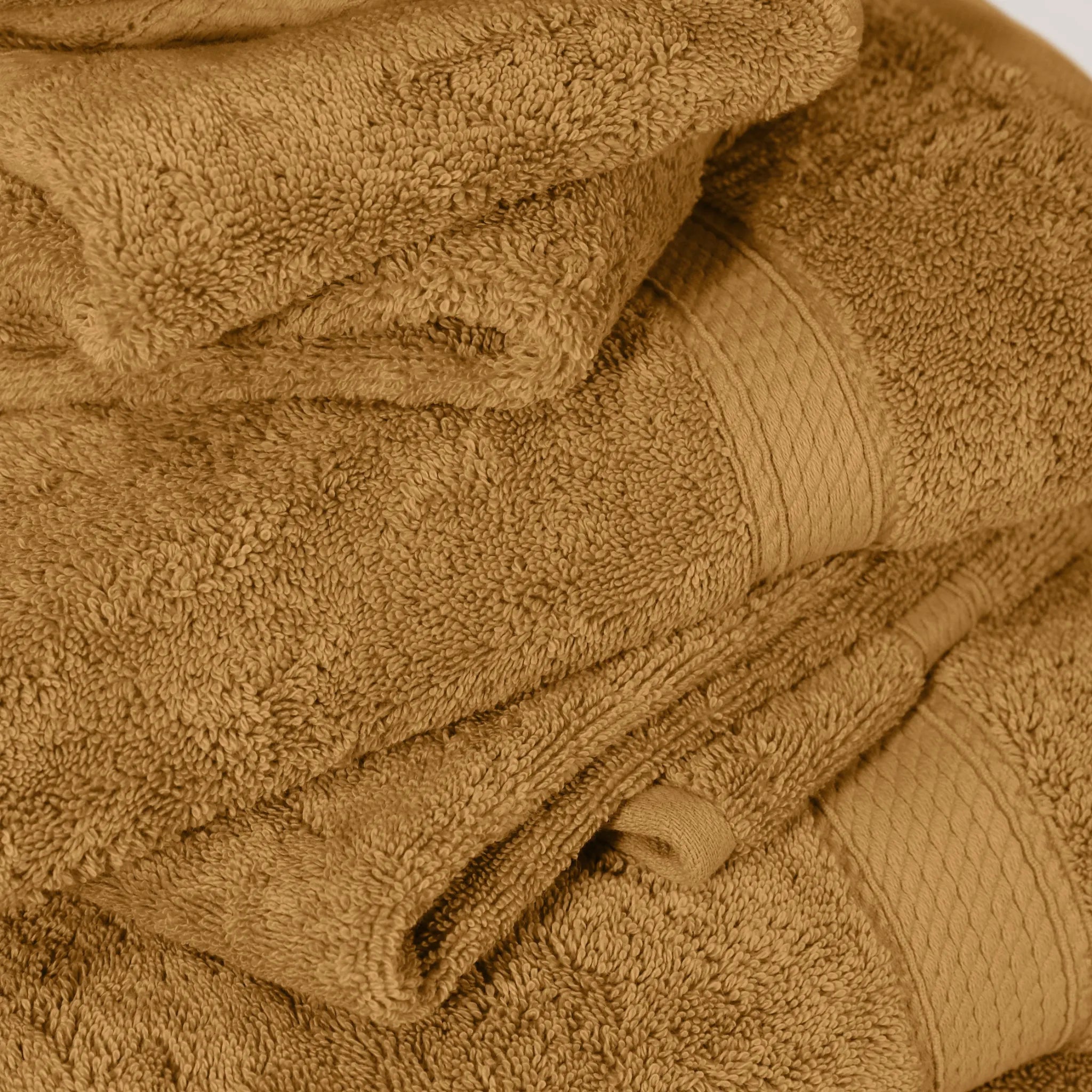 Madison Egyptian Cotton Plush Heavyweight 6 Piece Towel Set - Egyptian Cotton Towel Set by Superior Brand
