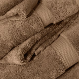 Madison Egyptian Cotton Plush Heavyweight 6 Piece Towel Set - Egyptian Cotton Towel Set by Superior Brand