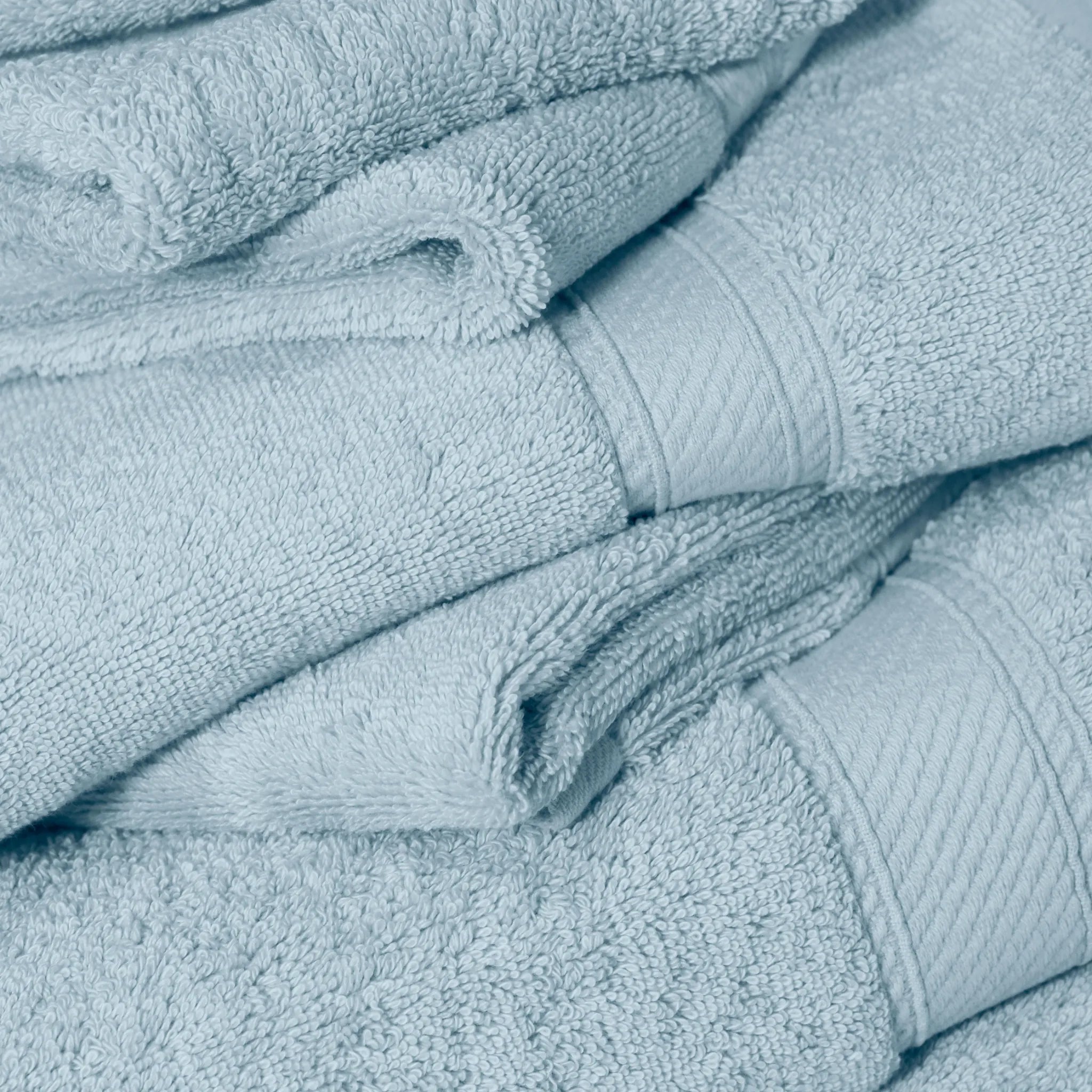 Madison Egyptian Cotton Plush Heavyweight 6 Piece Towel Set - Egyptian Cotton Towel Set by Superior Brand