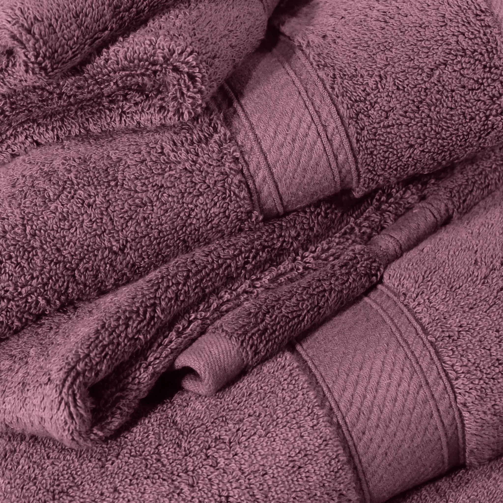 Madison Egyptian Cotton Plush Heavyweight 6 Piece Towel Set - Egyptian Cotton Towel Set by Superior Brand