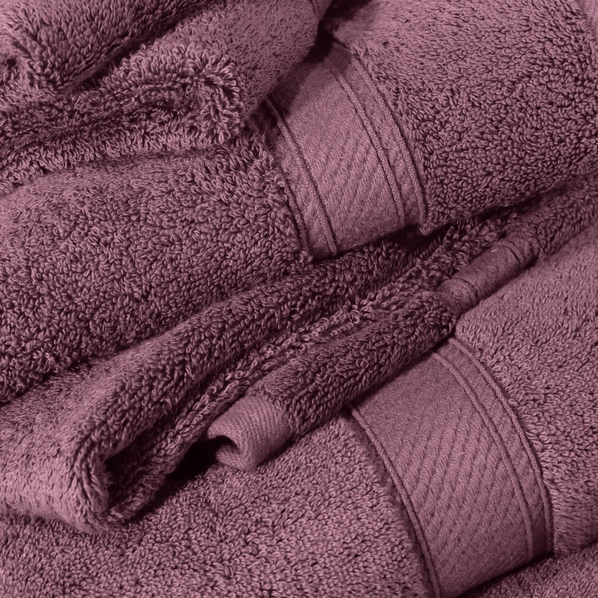 Madison Egyptian Cotton Plush Heavyweight 6 Piece Towel Set - Egyptian Cotton Towel Set by Superior Brand