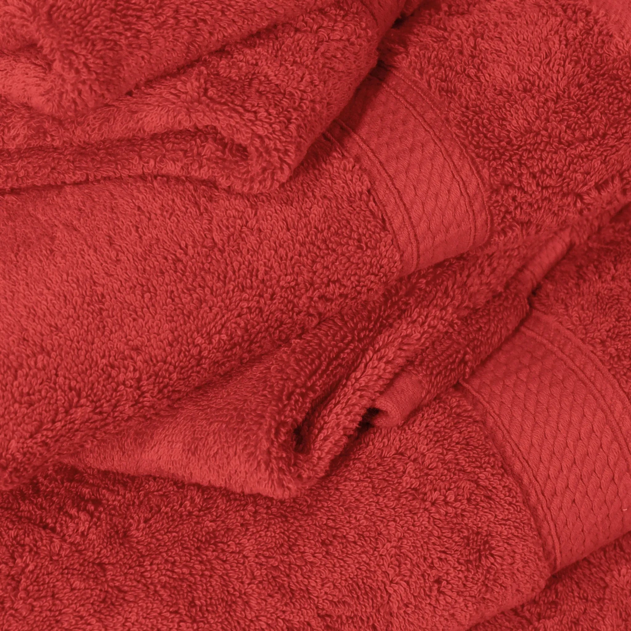 Madison Egyptian Cotton Plush Heavyweight 6 Piece Towel Set - Egyptian Cotton Towel Set by Superior Brand