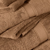 Madison Egyptian Cotton Plush Heavyweight 6 Piece Towel Set - Egyptian Cotton Towel Set by Superior Brand