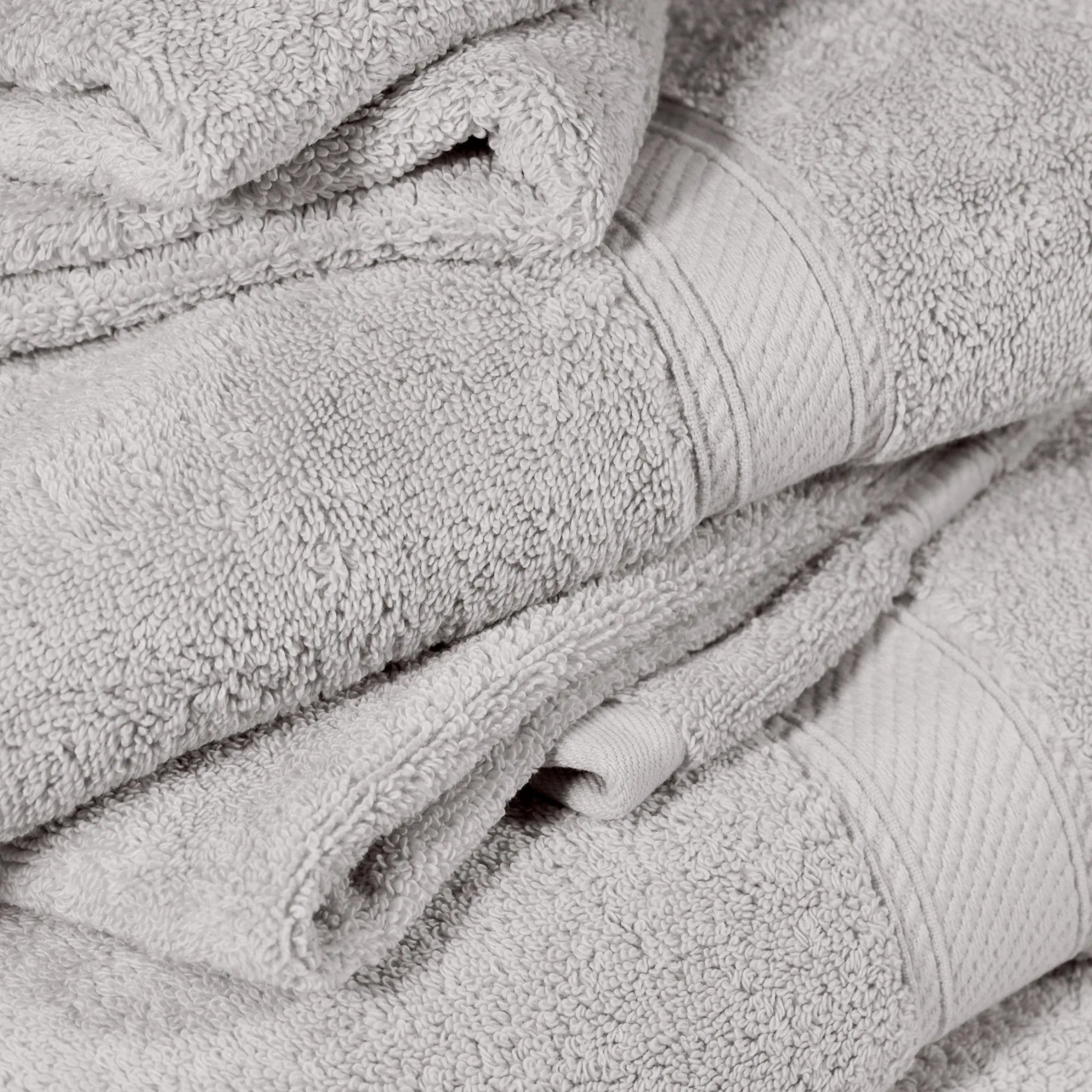 Madison Egyptian Cotton Plush Heavyweight 6 Piece Towel Set - Egyptian Cotton Towel Set by Superior Brand