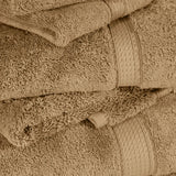 Madison Egyptian Cotton Plush Heavyweight 6 Piece Towel Set - Egyptian Cotton Towel Set by Superior Brand