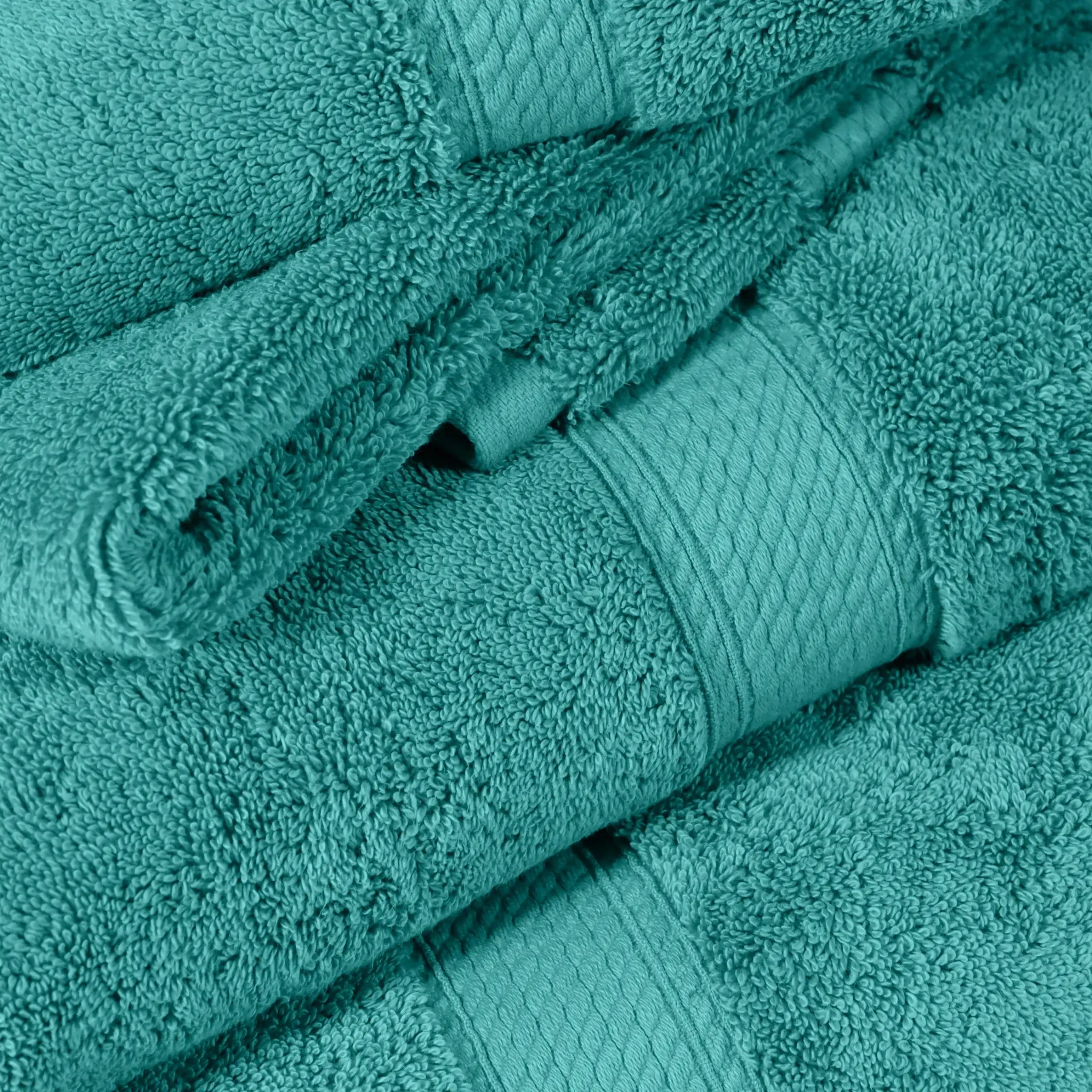 Madison Egyptian Cotton Plush Heavyweight 6 Piece Towel Set - Egyptian Cotton Towel Set by Superior Brand