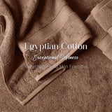 Madison Egyptian Cotton Plush Heavyweight 6 Piece Towel Set - Egyptian Cotton Towel Set by Superior Brand