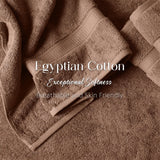 Madison Egyptian Cotton Plush Thick Absorbent Bath Towel Set of 2 - Egyptian Cotton Bath Towel by Superior Brand