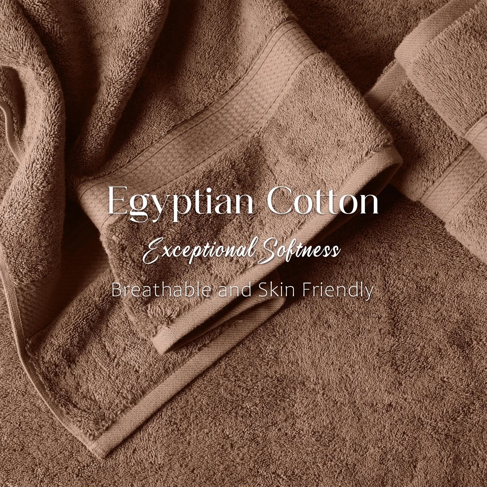 Madison Egyptian Cotton Plush Thick Absorbent Bath Towel Set of 2 - Egyptian Cotton Bath Towel by Superior Brand