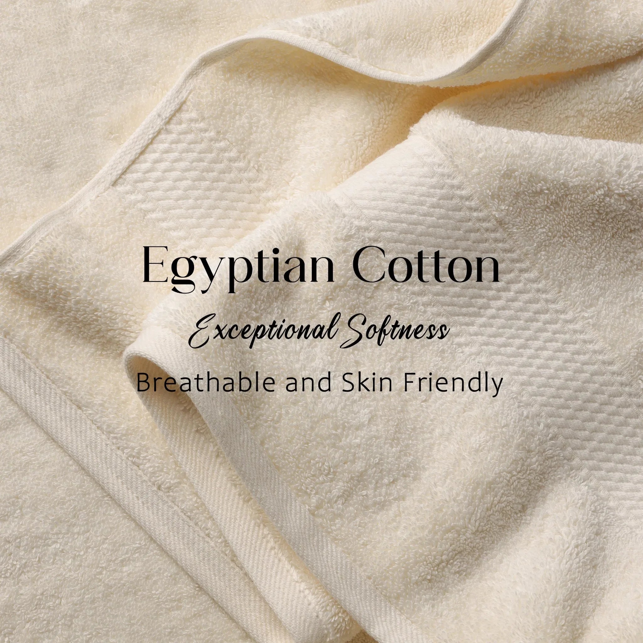 Madison Egyptian Cotton Plush Heavyweight 6 Piece Towel Set - Egyptian Cotton Towel Set by Superior Brand