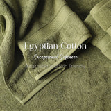 Madison Egyptian Cotton Plush Thick Absorbent Bath Towel Set of 2 - Egyptian Cotton Bath Towel by Superior Brand