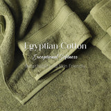 Madison Egyptian Cotton Plush Heavyweight 6 Piece Towel Set - Egyptian Cotton Towel Set by Superior Brand