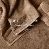 Madison Egyptian Cotton Plush Heavyweight 6 Piece Towel Set - Egyptian Cotton Towel Set by Superior Brand